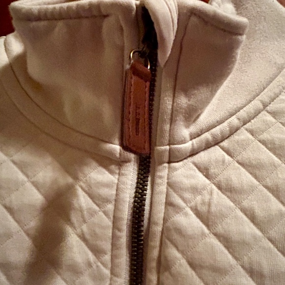 L.L.Bean Quilted Half-Zip Pullover – Size XL (Regular) - Picture 5 of 7